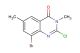 8-bromo-2-chloro-3,6-dimethylquinazolin-4(3H)-one