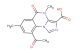 9-acetyl-4,7-dimethyl-5-oxo-4,5-dihydroimidazo[1,5-a]quinazoline-3-carboxylic acid