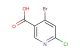 4-Bromo-6-chloronicotinic acid