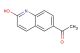 1-(2-hydroxyquinolin-6-yl)ethan-1-one