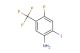 4-fluoro-2-iodo-5-(trifluoromethyl)aniline