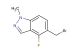 5-(bromomethyl)-4-fluoro-1-methylindazole