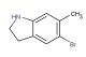 5-bromo-6-methylindoline