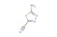 5-amino-1,3,4-thiadiazole-2-carbonitrile