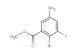 methyl 5-amino-2-bromo-3-fluorobenzoate