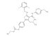 2-((2,6-difluorobenzyl)amino)-4-((dimethylamino)methyl)-N-(6-methoxypyridazin-3-yl)-5-(4-(3-methoxyureido)phenyl)thiophene-3-carboxamide