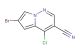 6-bromo-4-chloropyrrolo[1,2-b]pyridazine-3-carbonitrile