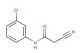 N-(3-chlorophenyl)-2-cyanoacetamide