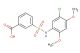 3-[(5-chloro-2,4-dimethoxyphenyl)sulfamoyl]benzoic acid