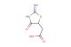2-imino-2,3,4,5-tetrahydro-4-oxo-1,3-thiazol-5-acetic acid