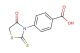 4-(4-oxo-2-thioxo-thiazolidin-3-yl)-benzoic acid