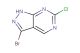 3-bromo-6-chloro-1H-pyrazolo[3,4-d]pyrimidine