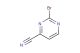 2-bromopyrimidine-4-carbonitrile