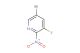 5-bromo-3-fluoro-2-nitropyridine