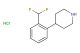 4-(2-(difluoromethyl)phenyl)piperidine hydrochloride