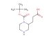 3-(1-(tert-Butoxycarbonyl)piperazin-2-yl)propanoic acid