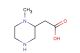 2-(1-methylpiperazin-2-yl)acetic acid