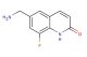 6-(aminomethyl)-8-fluoroquinolin-2(1H)-one