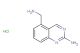 5-(aminomethyl)quinazolin-2-amine hydrochloride