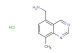 (8-methylquinazolin-5-yl)methanamine hydrochloride