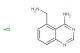 5-(aminomethyl)quinazolin-4-amine hydrochloride