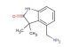 4-(aminomethyl)-3,3-dimethylindolin-2-one