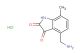4-(aminomethyl)-7-methylindoline-2,3-dione hydrochloride