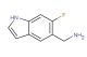 (6-fluoro-1H-indol-5-yl)methanamine