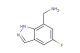 (5-fluoro-1H-indazol-7-yl)methanamine