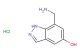 7-(aminomethyl)-1H-indazol-5-ol hydrochloride