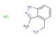 (3-methyl-1H-indazol-4-yl)methanamine hydrochloride