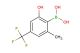(2-hydroxy-6-methyl-4-(trifluoromethyl)phenyl)boronic acid