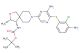 tert-butyl ((3S,4S)-8-(6-amino-5-((3-amino-2-chlorophenyl)thio)pyrazin-2-yl)-3-methyl-2-oxa-8-azaspiro[4.5]decan-4-yl)carbamate