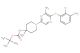 tert-butyl (1-(6-amino-5-((3-amino-2-chlorophenyl)thio)pyrazin-2-yl)-4-methylpiperidin-4-yl)carbamate