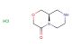(R)-hexahydropyrazino[2,1-c][1,4]oxazin-4(3H)-one hydrochloride