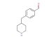 4-(piperidin-4-ylmethyl)benzaldehyde