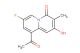 9-acetyl-7-fluoro-2-hydroxy-3-methyl-4H-quinolizin-4-one