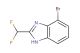 4-bromo-2-(difluoromethyl)-1H-benzo[d]imidazole
