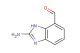 2-amino-1H-benzo[d]imidazole-7-carbaldehyde