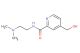 N-(2-(dimethylamino)ethyl)-4-(hydroxymethyl)picolinamide