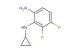 N1-cyclopropyl-5,6-difluorobenzene-1,2-diamine