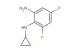 N1-cyclopropyl-4,6-difluorobenzene-1,2-diamine