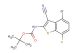 tert-butyl (4-bromo-3-cyano-7-fluorobenzo[b]thiophen-2-yl)carbamate