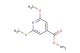 methyl 2-methoxy-6-(methylthio)isonicotinate