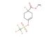 methyl 1-fluoro-4-(((trifluoromethyl)sulfonyl)oxy)cyclohex-3-enecarboxylate