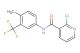 2-chloro-N-(4-methyl-3-(trifluoromethyl)phenyl)nicotinamide