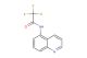 2,2,2-trifluoro-N-(quinolin-5-yl)acetamide