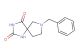 7-benzyl-1,3,7-triazaspiro[4.4]nonane-2,4-dione