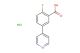 2-fluoro-5-(pyridin-4-yl)benzoic acid hydrochloride