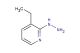3-ethyl-2-hydrazinylpyridine